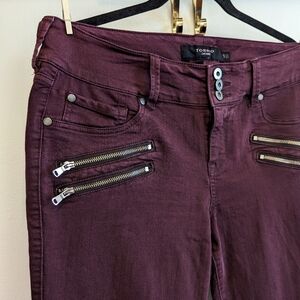 Torrid Burgundy Jeans - 14R